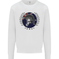 Australian Bodybuilding Flag Gym Training Spartan Kids Sweatshirt Jumper White