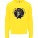 Australian Bodybuilding Flag Gym Training Spartan Kids Sweatshirt Jumper Yellow