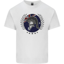 Australian Bodybuilding Flag Gym Training Spartan Kids T-Shirt Childrens White