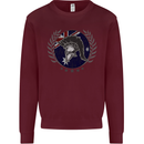 Australian Bodybuilding Flag Gym Training Spartan Mens Sweatshirt Jumper Maroon