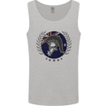 Australian Bodybuilding Flag Gym Training Spartan Mens Vest Tank Top Sports Grey
