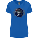 Australian Bodybuilding Flag Gym Training Spartan Womens Wider Cut T-Shirt Royal Blue