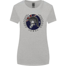 Australian Bodybuilding Flag Gym Training Spartan Womens Wider Cut T-Shirt Sports Grey
