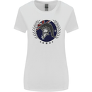Australian Bodybuilding Flag Gym Training Spartan Womens Wider Cut T-Shirt White