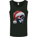 Australian Christmas Skull Xmas Australia Flag Mens Vest Tank Top Black