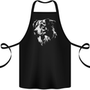 Australian Shepherd Dog Sheepdog Cotton Apron 100% Organic Black