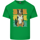 Australian Shepherd Dog Sheepdog Mens Cotton T-Shirt Tee Top Irish Green