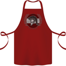 Austria Bodybuilding Flag Gym Training Austrian Cotton Apron 100% Organic Maroon
