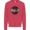 Austria Bodybuilding Flag Gym Training Austrian Kids Sweatshirt Jumper Heliconia