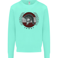 Austria Bodybuilding Flag Gym Training Austrian Kids Sweatshirt Jumper Peppermint
