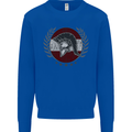 Austria Bodybuilding Flag Gym Training Austrian Kids Sweatshirt Jumper Royal Blue