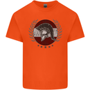 Austria Bodybuilding Flag Gym Training Austrian Kids T-Shirt Childrens Orange