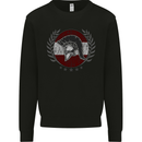 Austria Bodybuilding Flag Gym Training Austrian Mens Sweatshirt Jumper Black