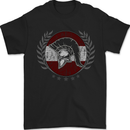 Austria Bodybuilding Flag Gym Training Austrian Mens T-Shirt 100% Cotton Black