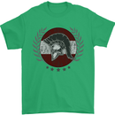 Austria Bodybuilding Flag Gym Training Austrian Mens T-Shirt 100% Cotton Irish Green