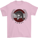 Austria Bodybuilding Flag Gym Training Austrian Mens T-Shirt 100% Cotton Light Pink