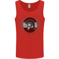 Austria Bodybuilding Flag Gym Training Austrian Mens Vest Tank Top Red