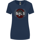 Austria Bodybuilding Flag Gym Training Austrian Womens Wider Cut T-Shirt Navy Blue