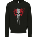 Austria Skull Gym Training Bodybuilding Mens Sweatshirt Jumper Black