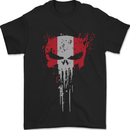 Austria Skull Gym Training Bodybuilding Mens T-Shirt 100% Cotton Black