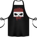 Austrian Skull Austria Gym Flag Biker Cotton Apron 100% Organic Black