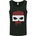 Austrian Skull Austria Gym Flag Biker Mens Vest Tank Top Black
