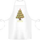 Avocado Christmas Tree Xmas Funny Food Cotton Apron 100% Organic White