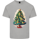 Avocado Christmas Tree Xmas Kids T-Shirt Childrens Sports Grey
