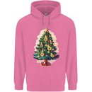 Avocado Christmas Tree Xmas Mens 80% Cotton Hoodie Azelea