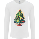 Avocado Christmas Tree Xmas Mens Long Sleeve T-Shirt White