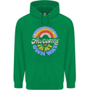 Awesome in My Own Way Different Autistic Childrens Kids Hoodie Irish Green