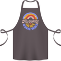 Awesome in My Own Way Different Autistic Cotton Apron 100% Organic Dark Grey
