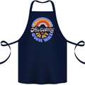 Awesome in My Own Way Different Autistic Cotton Apron 100% Organic Navy Blue