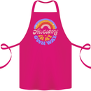 Awesome in My Own Way Different Autistic Cotton Apron 100% Organic Pink