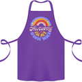 Awesome in My Own Way Different Autistic Cotton Apron 100% Organic Purple