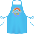 Awesome in My Own Way Different Autistic Cotton Apron 100% Organic Turquoise