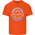Awesome in My Own Way Different Autistic Kids T-Shirt Childrens Orange