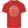 Awesome in My Own Way Different Autistic Kids T-Shirt Childrens Red