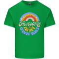 Awesome in My Own Way Different Autistic Mens Cotton T-Shirt Tee Top Irish Green