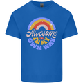 Awesome in My Own Way Different Autistic Mens Cotton T-Shirt Tee Top Royal Blue