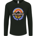 Awesome in My Own Way Different Autistic Mens Long Sleeve T-Shirt Black