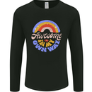 Awesome in My Own Way Different Autistic Mens Long Sleeve T-Shirt Black