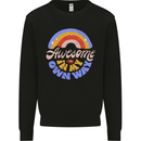 Awesome in My Own Way Different Autistic Mens Sweatshirt Jumper Black