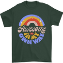 Awesome in My Own Way Different Autistic Mens T-Shirt 100% Cotton Forest Green