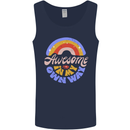 Awesome in My Own Way Different Autistic Mens Vest Tank Top Navy Blue