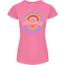 Awesome in My Own Way Different Autistic Womens Petite Cut T-Shirt Azalea