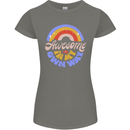 Awesome in My Own Way Different Autistic Womens Petite Cut T-Shirt Charcoal