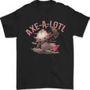 Axe-A-Alotl Funny Medieval Warrior Mens T-Shirt 100% Cotton Black