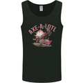 Axe-A-Alotl Funny Medieval Warrior Mens Vest Tank Top Black