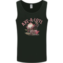 Axe-A-Alotl Funny Medieval Warrior Mens Vest Tank Top Black